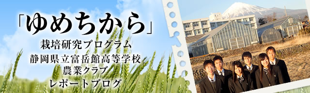 「ゆめちから」栽培研究プログラム　レポートブログ